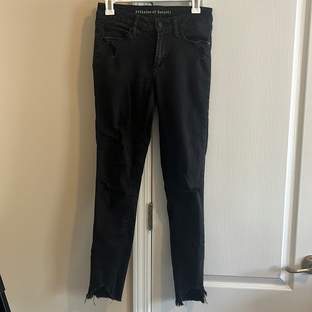 Articles of Society Black Jeans
